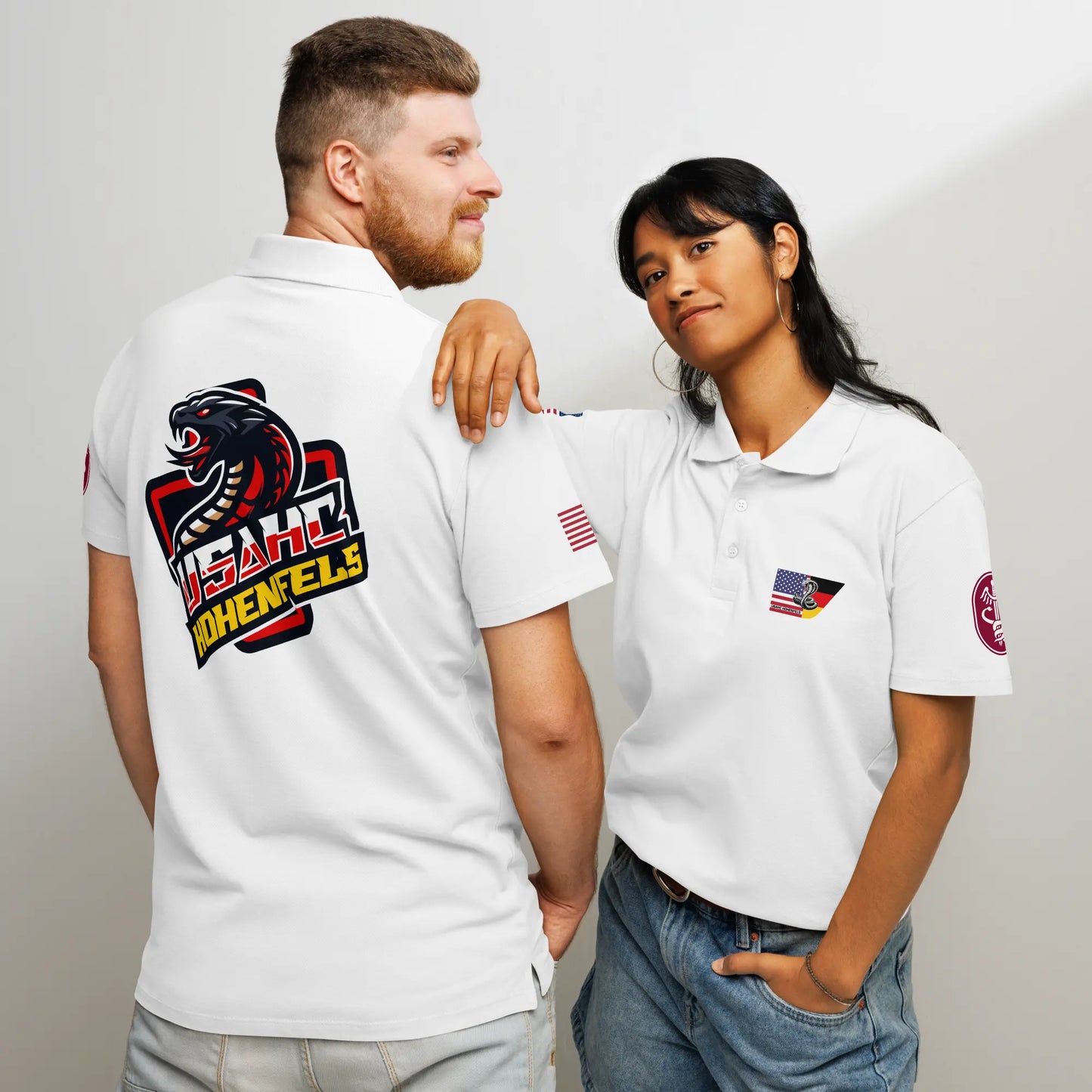 SNAFU Customs HTA Health Clinic polo shirt