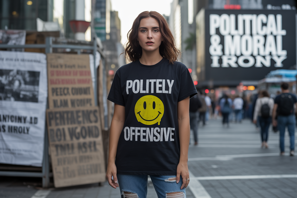 Political humor and ironic graphic t-shirts – SNAFU Customs