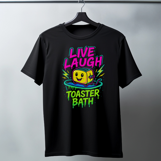 Live, Laugh, Toaster Bath
