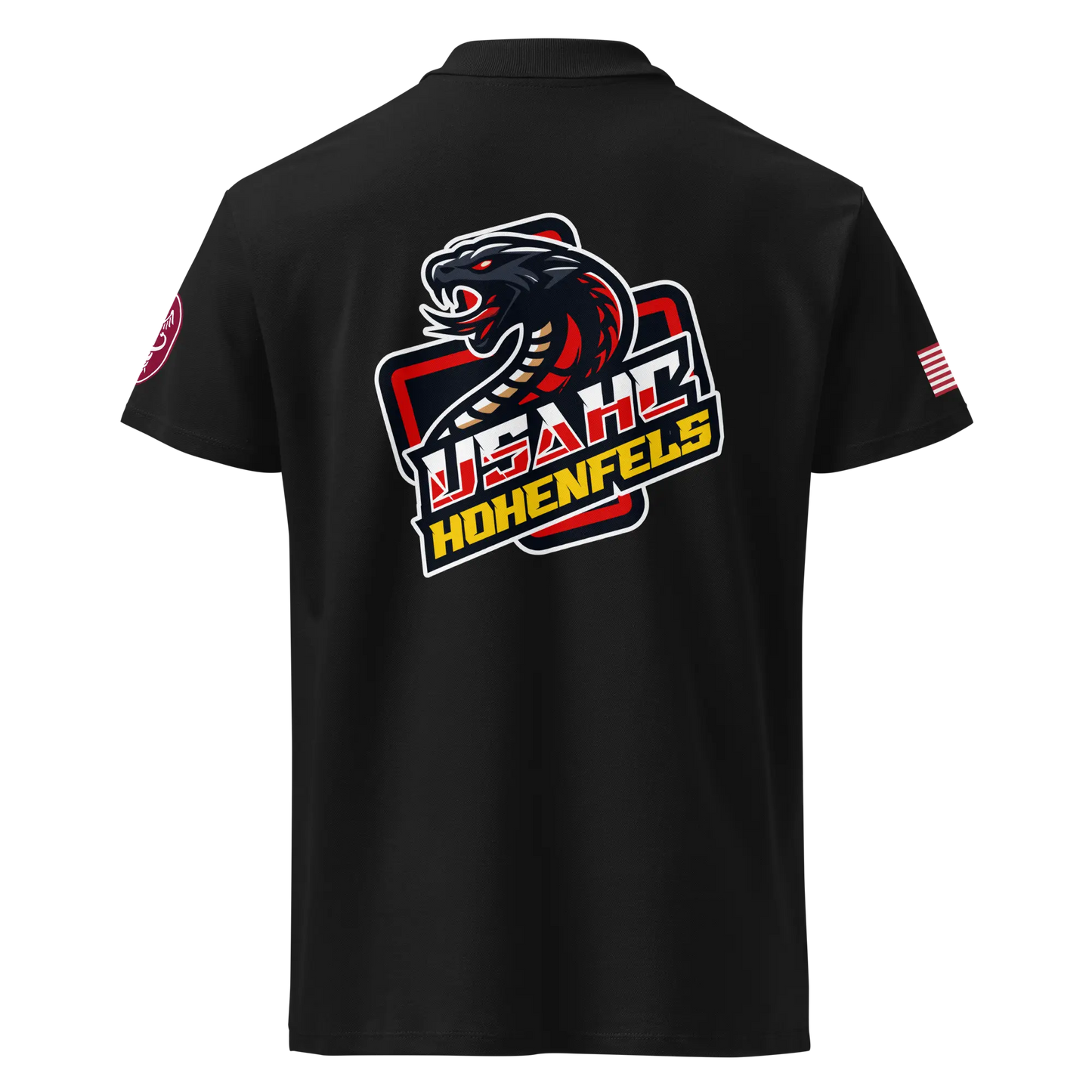 HTA Health Clinic polo shirt at Hohenfels Training Area Germany