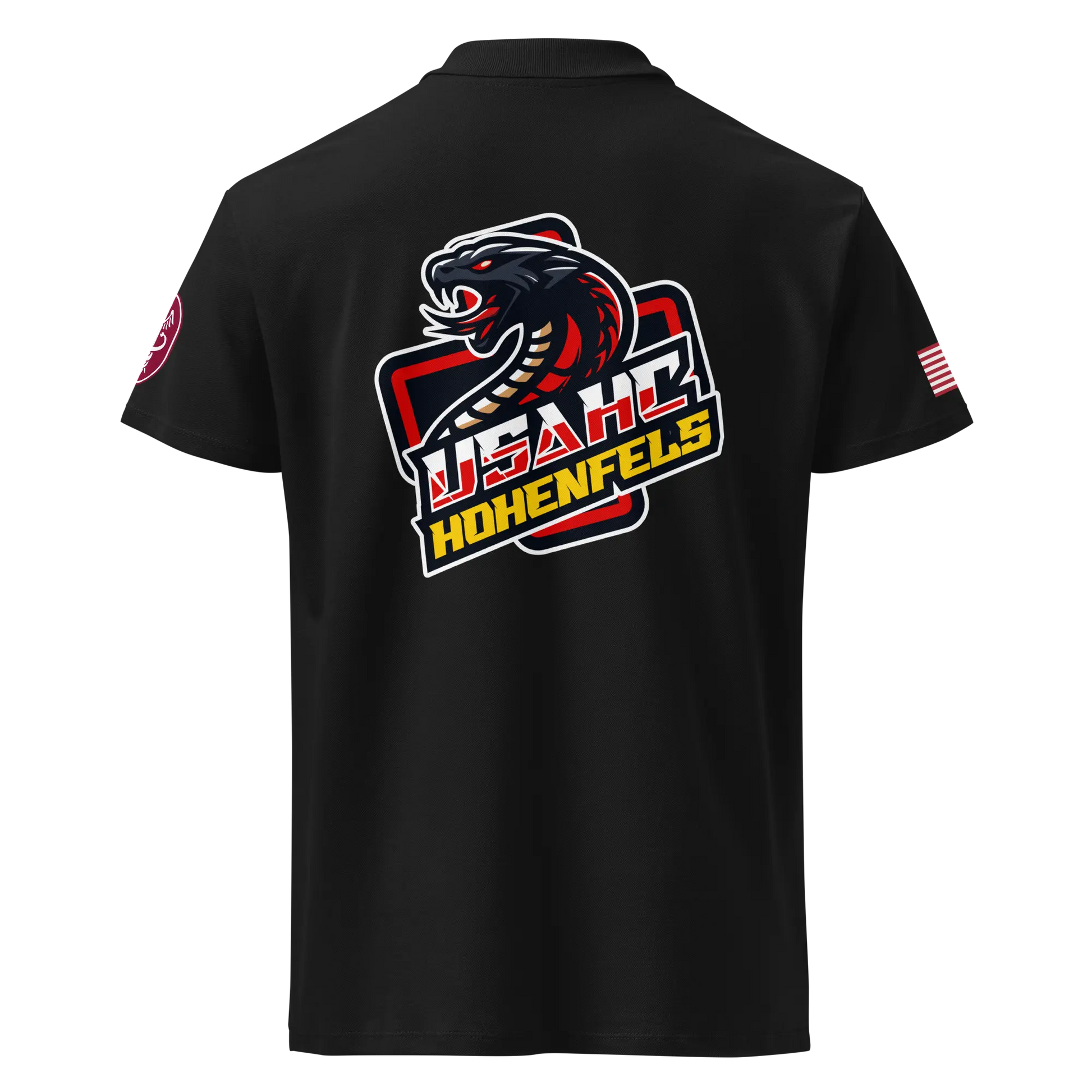 HTA Health Clinic polo shirt at Hohenfels Training Area Germany