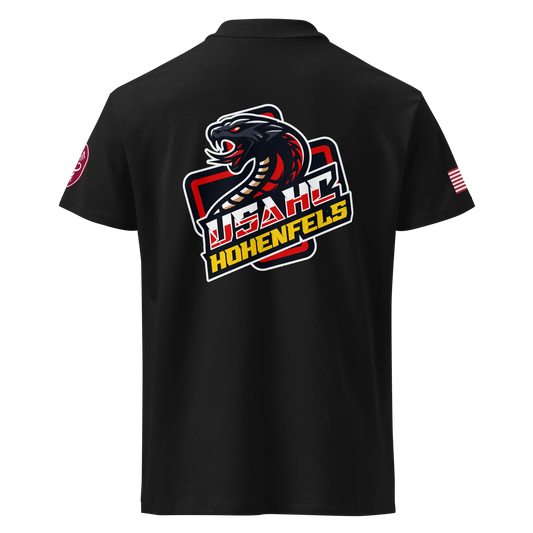 HTA Health Clinic polo shirt at Hohenfels Training Area Germany