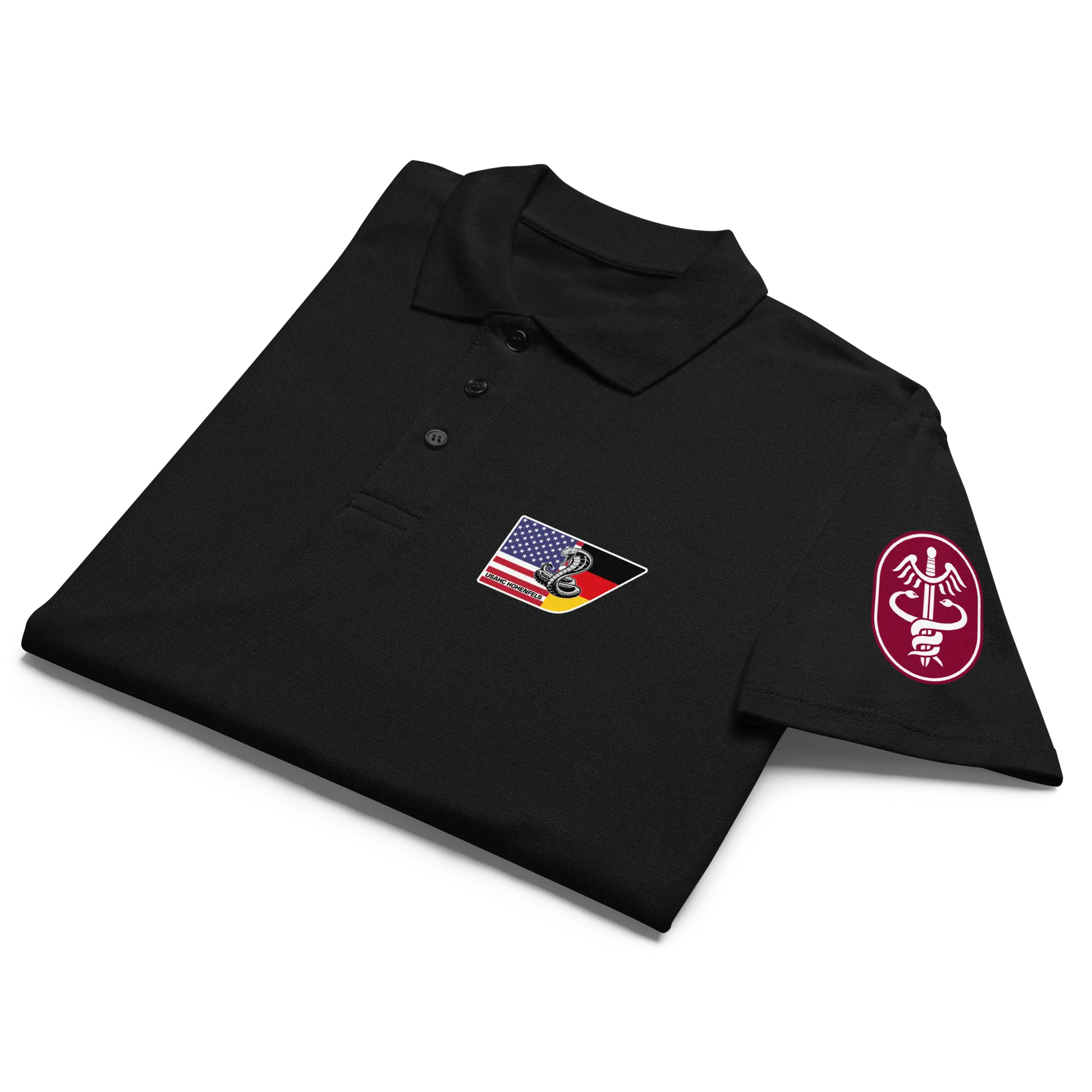 Hohenfels Training Area medical polo shirt for clinic staff