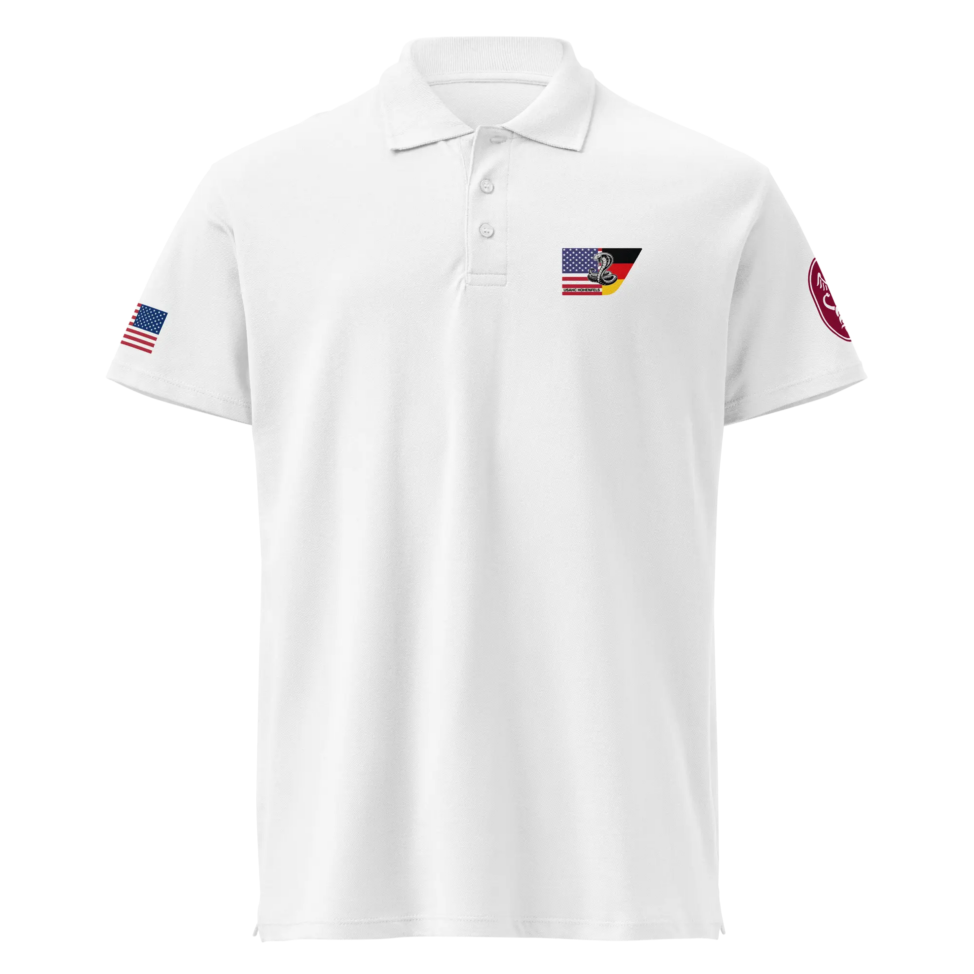 Military healthcare polo shirt at Hohenfels Germany