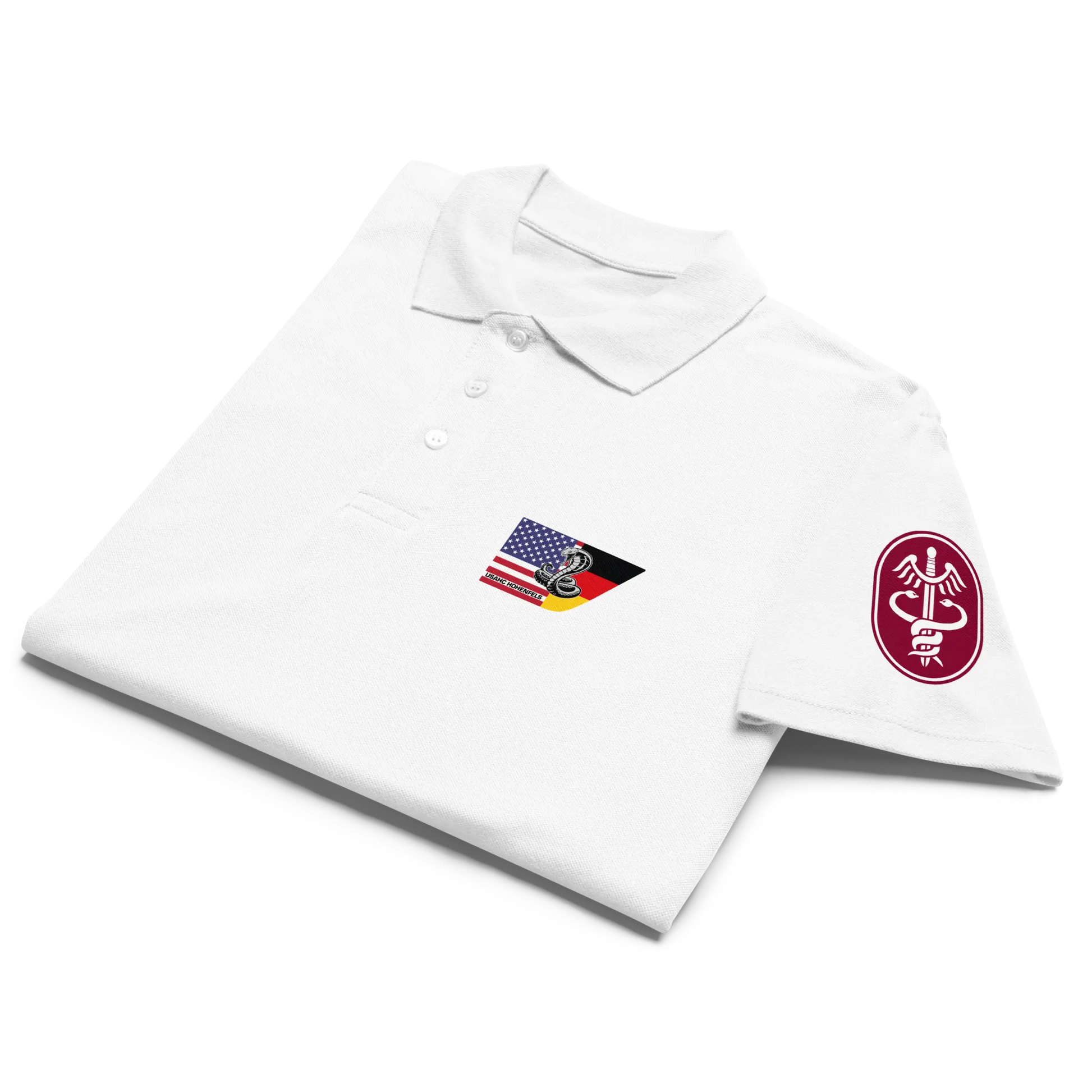 HTA Health Clinic polo shirt PCS gift from Hohenfels