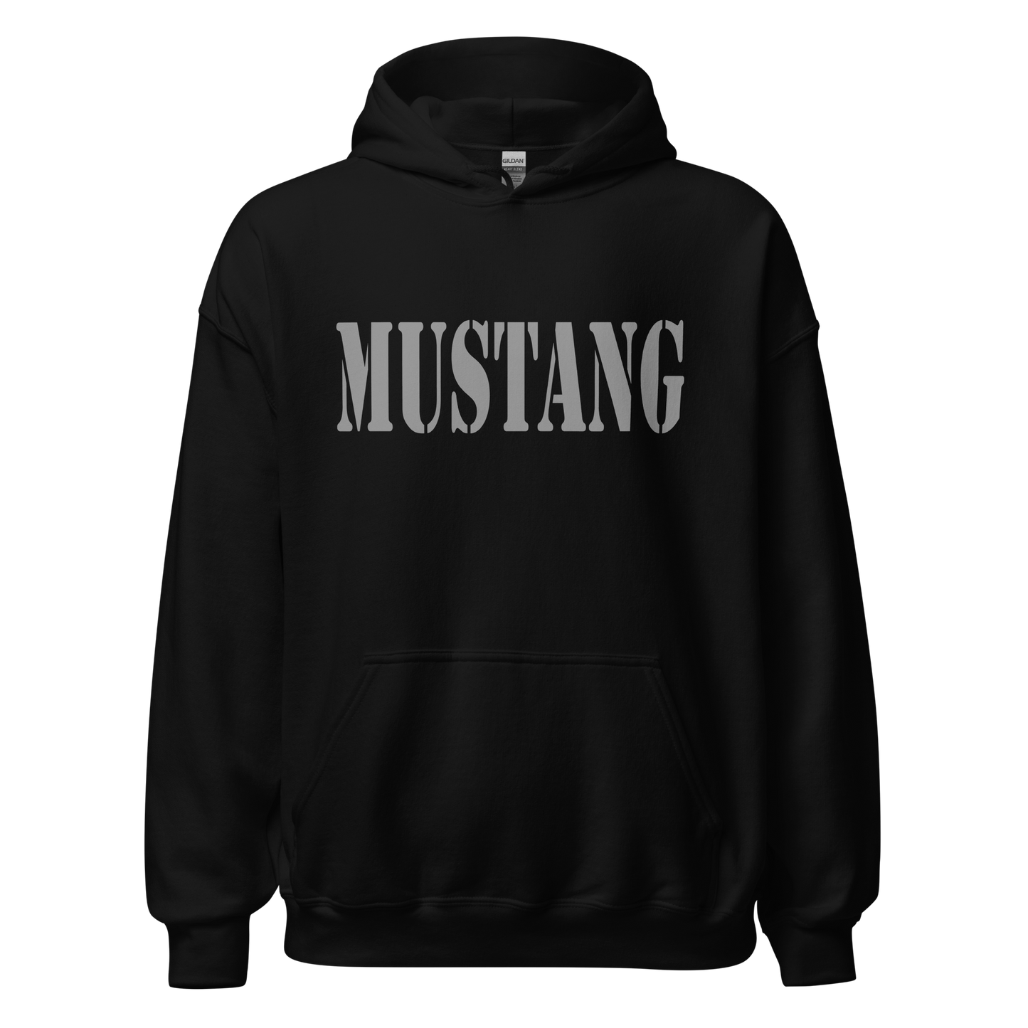Mustang OC/T Hohenfels Germany Hoodie | Military Unit Pullover | Heavy Blend Black Hoodie SNAFU Customs