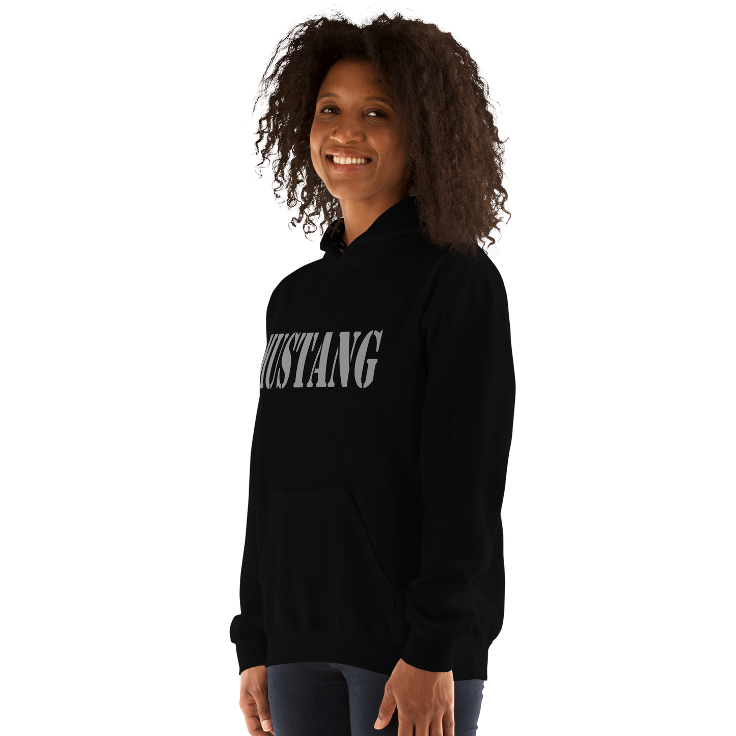 Mustang OC/T Hohenfels Germany Hoodie | Military Unit Pullover | Heavy Blend Black Hoodie SNAFU Customs