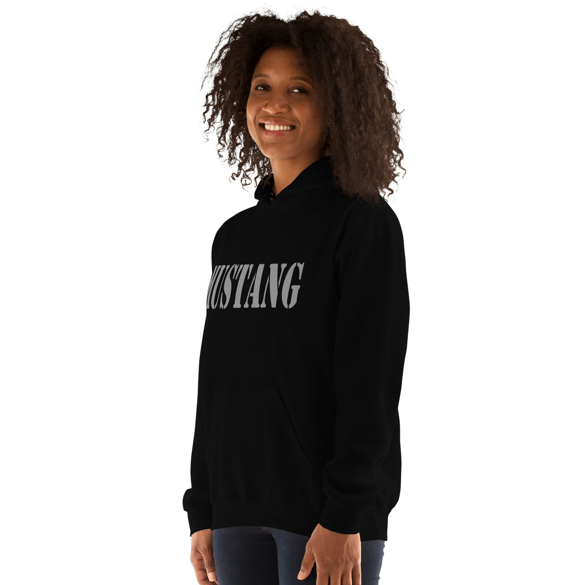Mustang OC/T Hohenfels Germany Hoodie | Military Unit Pullover | Heavy Blend Black Hoodie SNAFU Customs